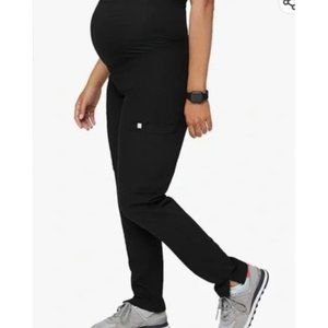 FIGS Yola Skinny Maternity Pants Navy Blue Color Sz M
